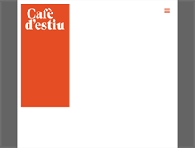 Tablet Screenshot of cafedestiu.com